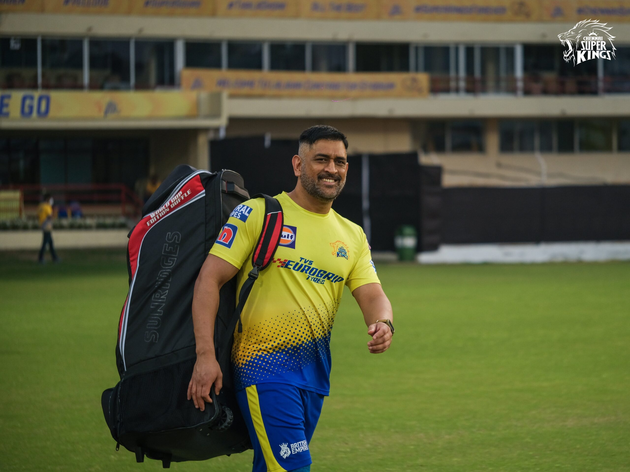 MS Dhoni. Photo- CSK Twitter