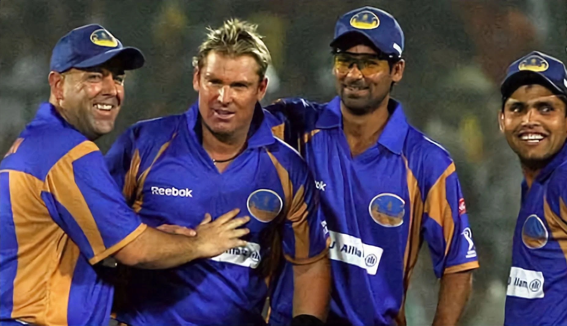 Mohammad Kaif and Shane Warne during IPL 2008. Photo- BCCI