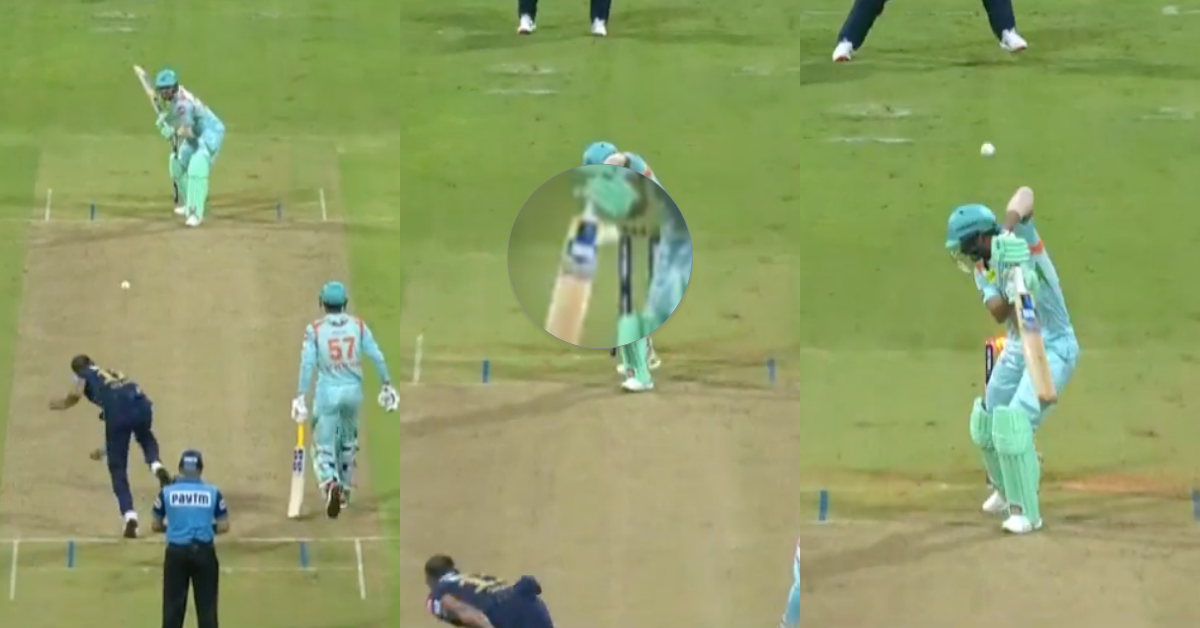 GT vs LSG: Watch - Manish Pandey Gets Bowled By Mohammad Shami As The Ball Barely Dislodges The Bail