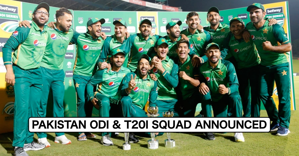 PAK vs AUS: Pakistan Announce Squads For ODI & T20I Series vs Australia