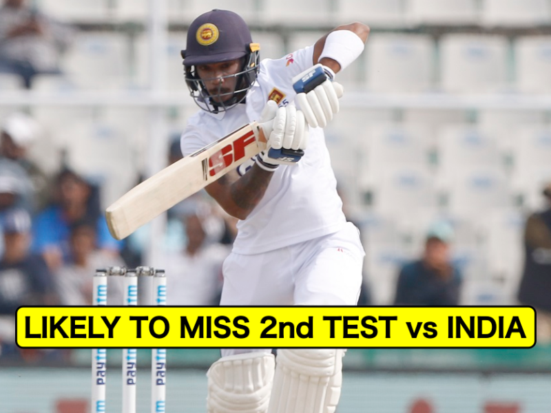 IND vs SL: Sri Lanka Batsman Pathum Nissanka Likely To Miss 2nd Test In Bengaluru - Reports