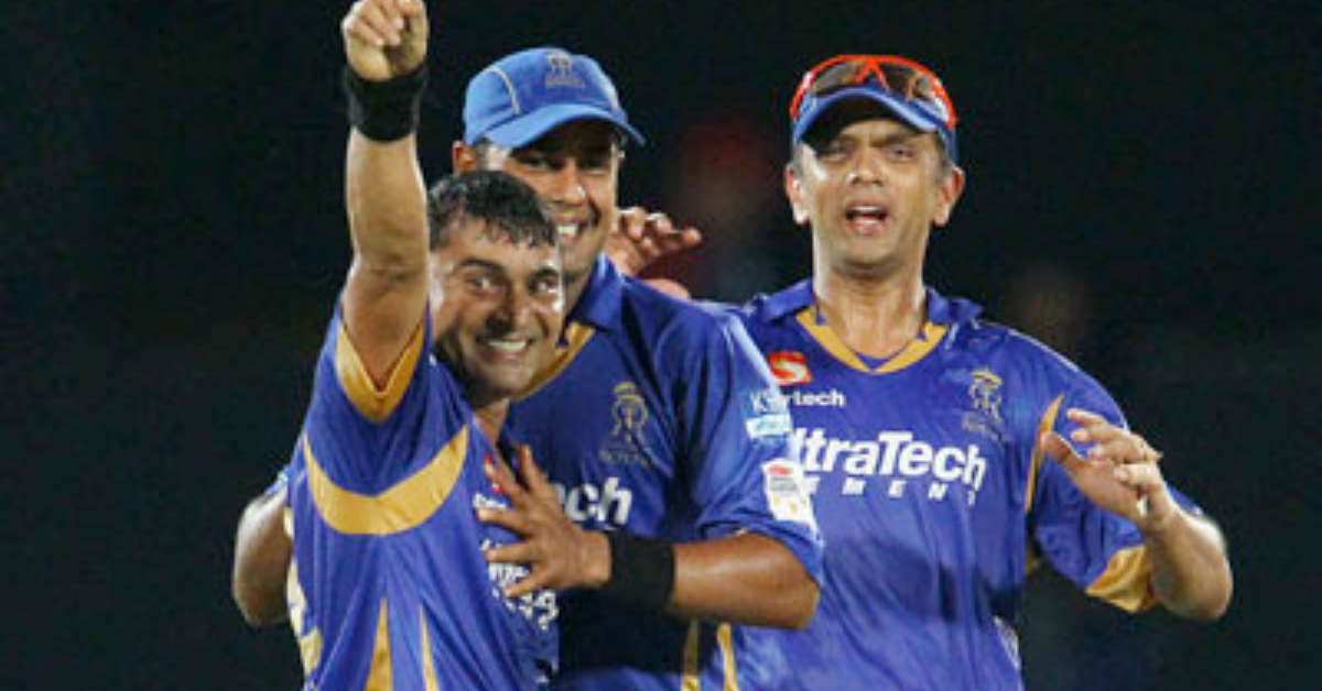 Pravin Tambe, Rahul Dravid