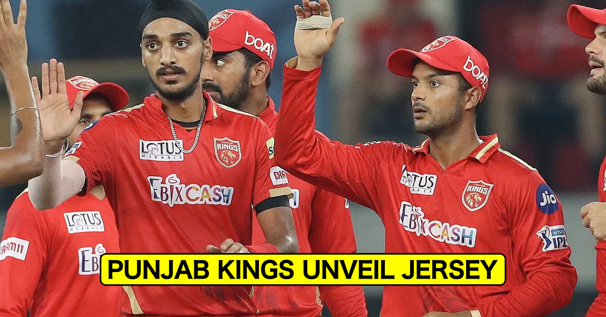 IPL 2022: Punjab Kings Unveil Their Jersey For The 15th Edition Of The Tournament