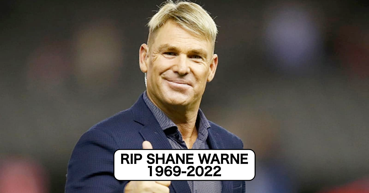 RIP Shane Warne