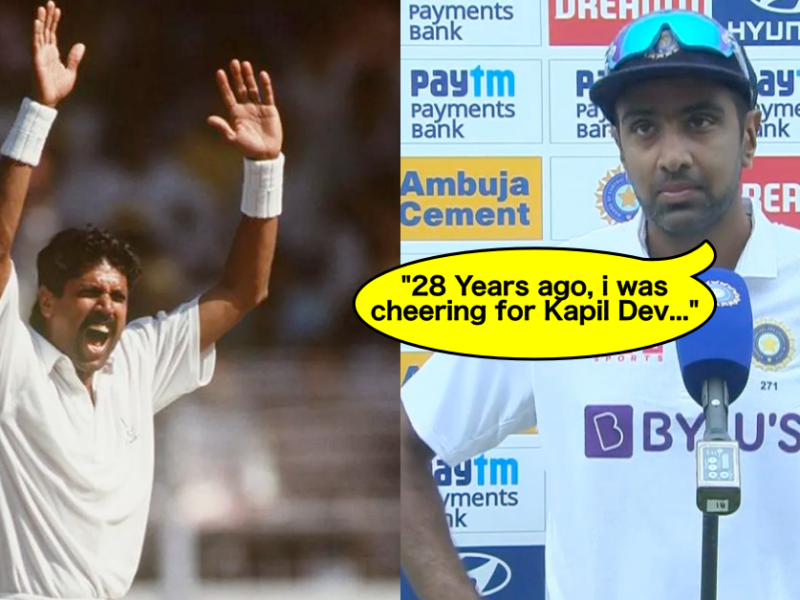 IND vs SL: 28 Years Ago, I Was Cheering For Kapil Dev To Get His World Record For Tally Of Wickets: Ravichandran Ashwin After Breaking Former All-Rounder's Record