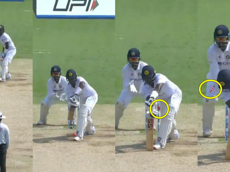IND vs SL: Watch - Ravindra Jadeja Prizes Out The Important Wicket Of Angelo Mathews