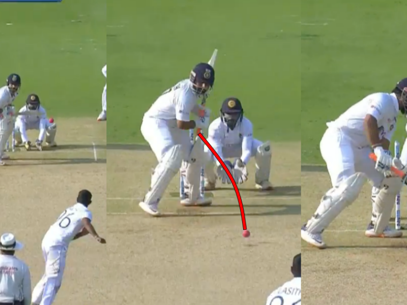 IND vs SL: Watch - Lasith Embuldeniya Ends Rishabh Pant's Counter-Attacking Innings With An Unplayable Delivery