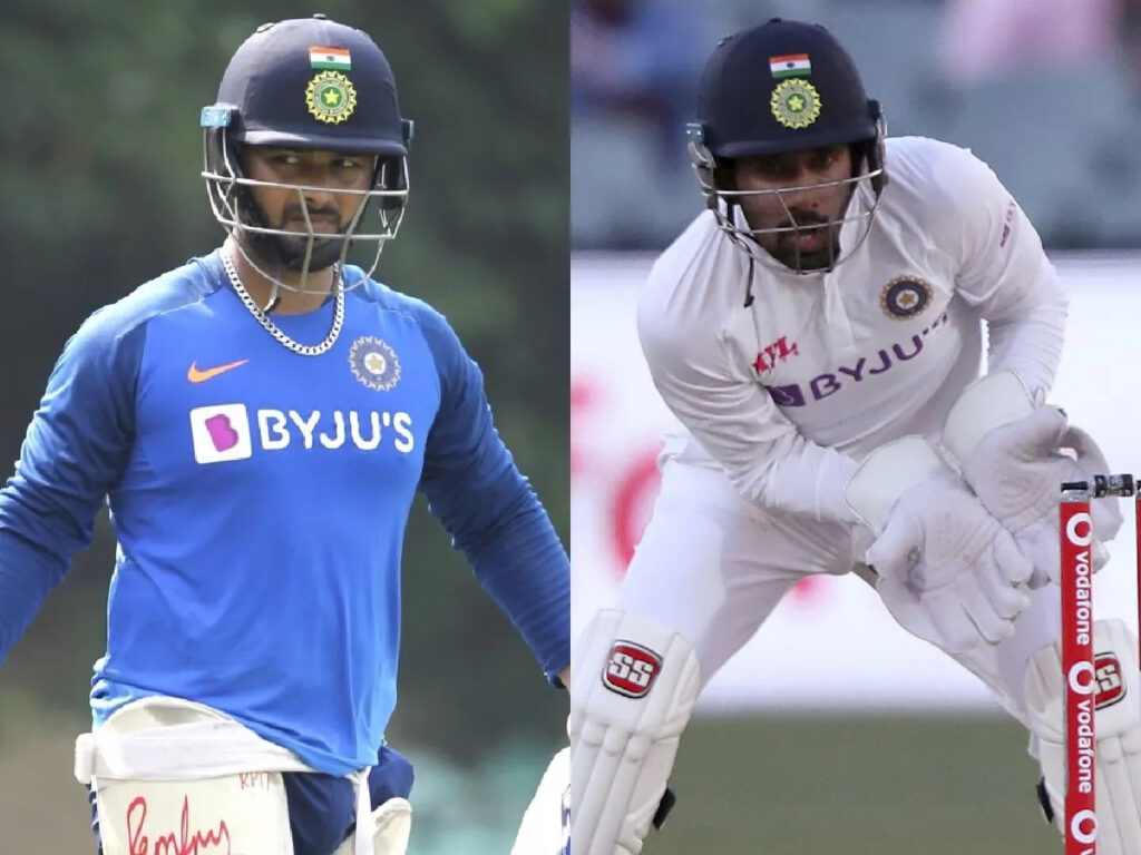 Rishabh Pant and Wriddhiman Saha. Photo- Getty