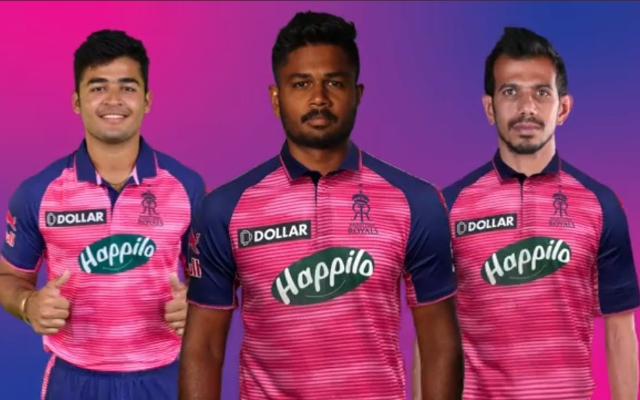 Rajasthan Royals new look jersey for IPL 2022