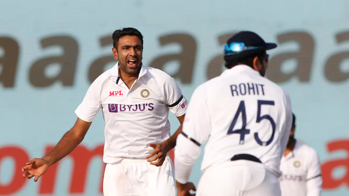 Rohit Sharma and R Ashwin. Photo- BCCI