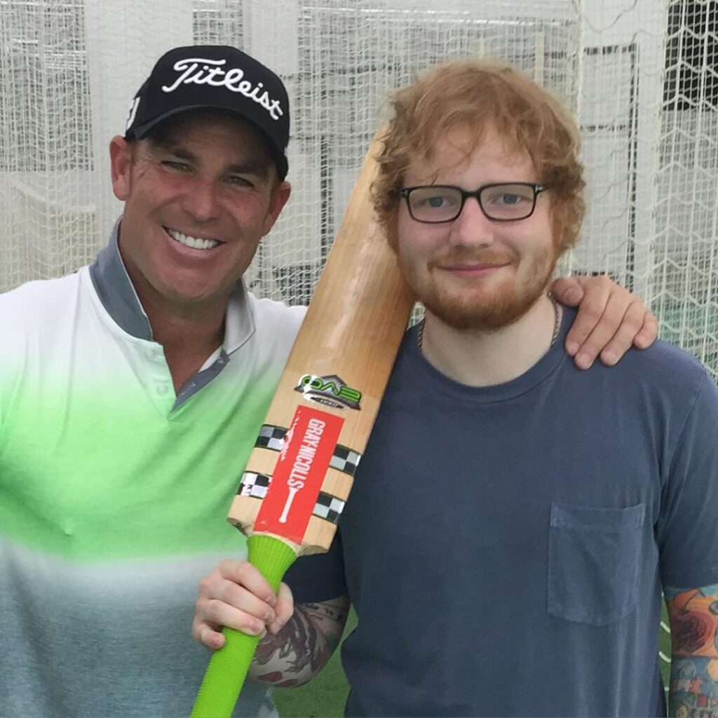 Shane Warne-Ed Sheeran