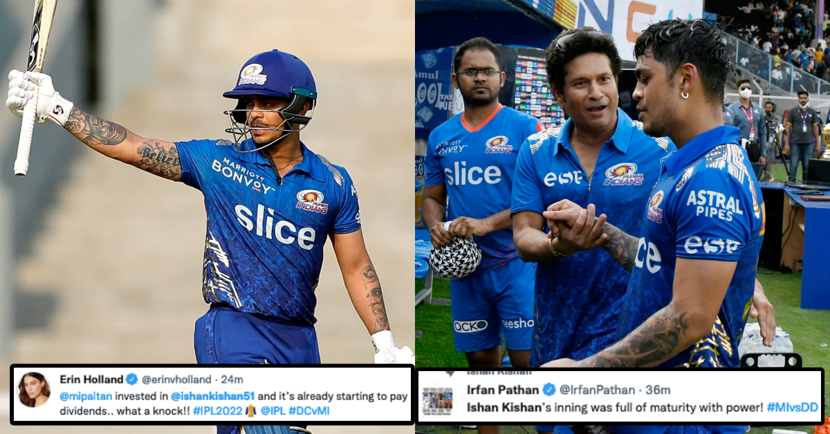 DC vs MI: Twitter Reacts As Ishan Kishan Smashes 81 In Game 2 Of IPL 2022 Season
