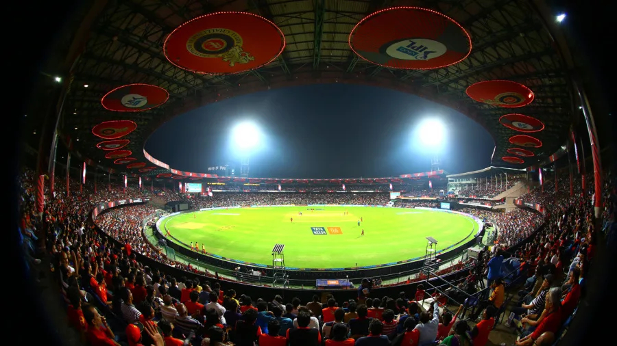 The Chinnaswamy Stadium will be hosting a Test after three years. Photo- BCCI