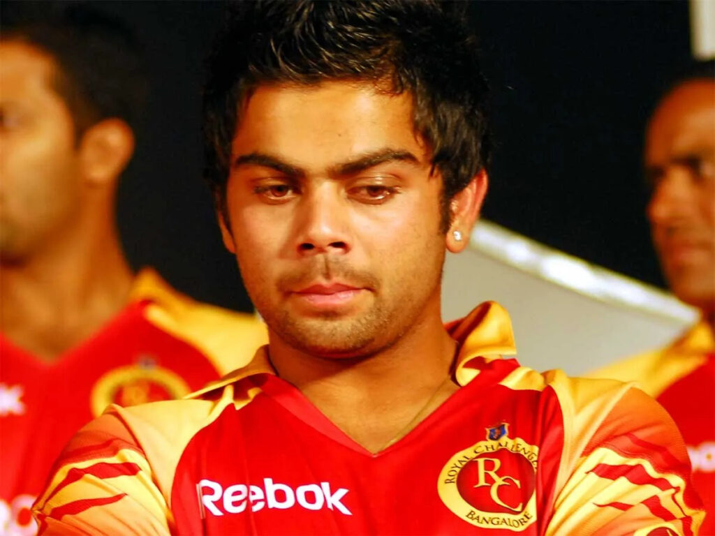 Virat Kohli for RCB in IPL 2008. Photo- BCCI