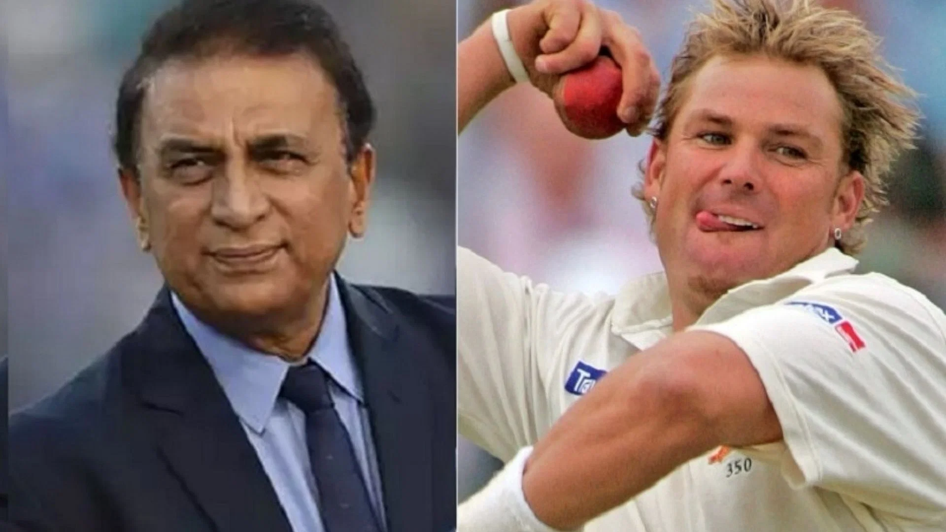 Sunil Gavaskar and Shane Warne