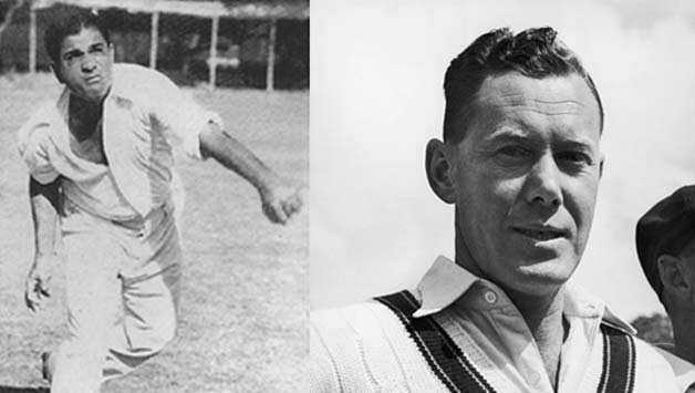 Vinoo Mankad and Bill Brown. Photo- Twitter