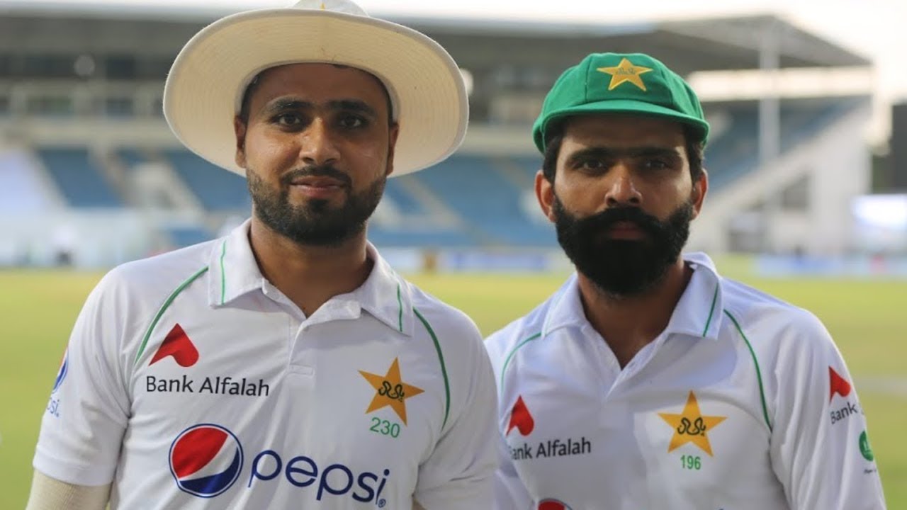Fawad Alam and Faheem Ashraf, Pakistan