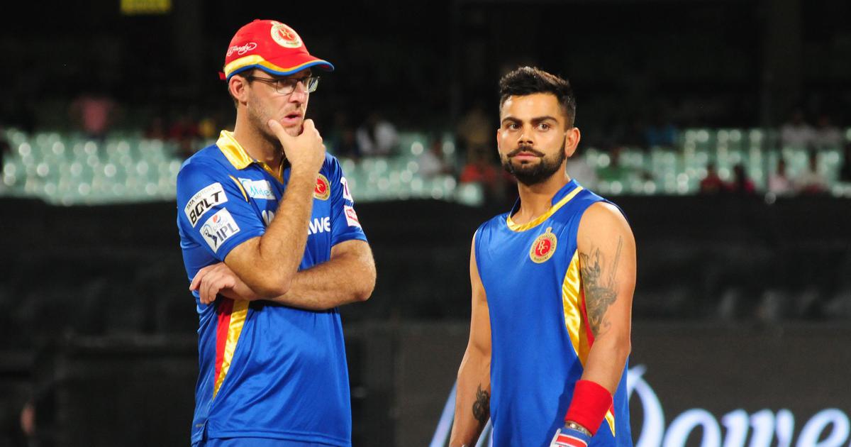 Daniel Vettori and Virat Kohli (Image Credits: Twitter)