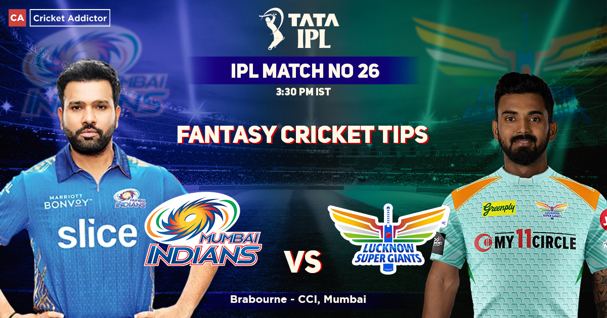 MI vs LSG Dream11 Prediction, Fantasy Cricket Tips, Dream11 Team, Playing XI, Pitch Report, Injury Update- Tata IPL 2022 - Vimarsana News