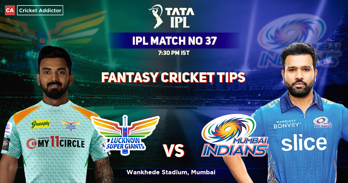 Lucknow Super Giants vs Mumbai Indians Dream11 Prediction, Fantasy Cricket Tips, Dream11 Team, Playing XI, Pitch Report, Injury Update- Tata IPL 2022