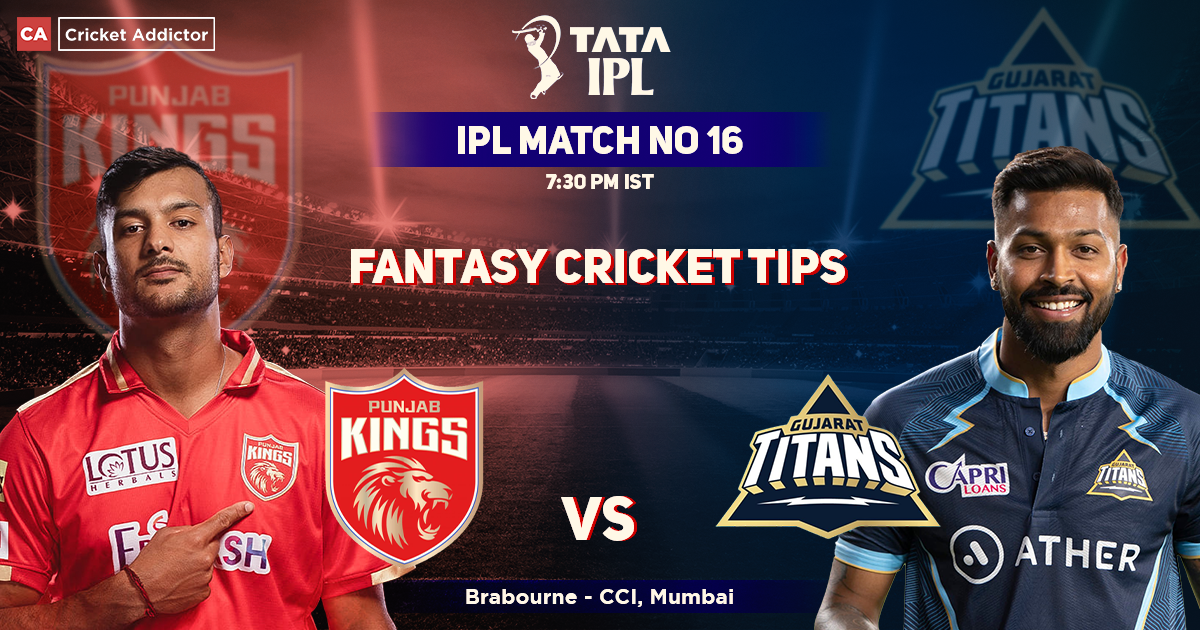 Punjab Kings vs Gujarat Titans Dream11 Prediction, Fantasy Cricket Tips, Dream11 Team, Playing XI, Pitch Report, Injury Update- Tata IPL 2022