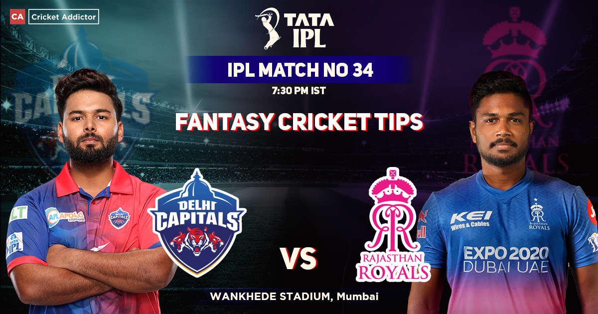 DC vs RR Dream11 Prediction, Fantasy Cricket Tips, Dream11 Team ...