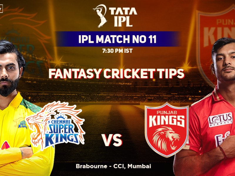 Chennai Super Kings vs Punjab Kings Dream11 Prediction, Fantasy Cricket Tips, Dream11 Team, Playing XI, Pitch Report, Injury Update- Tata IPL 2022