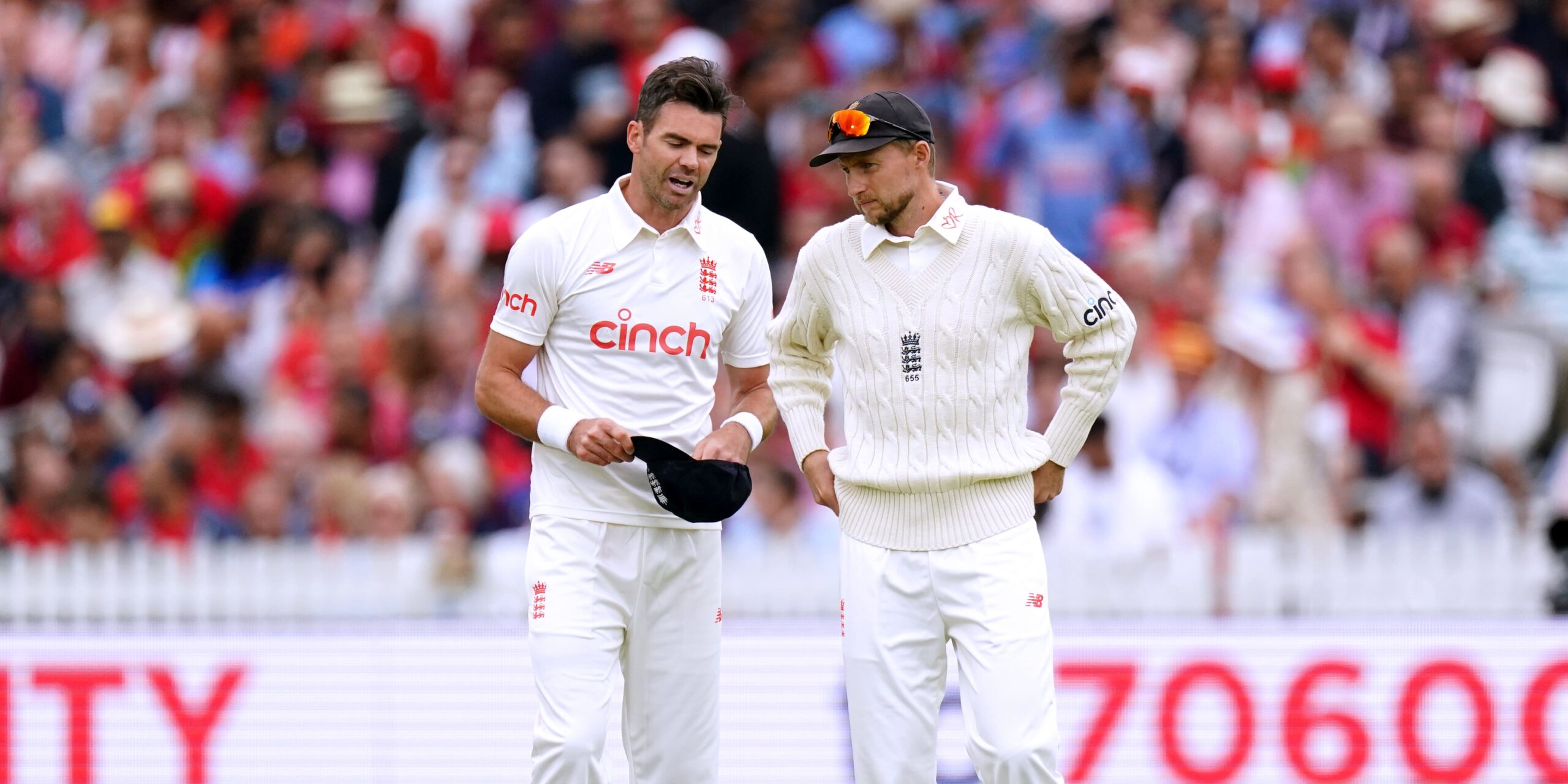 James Anderson and Joe Root