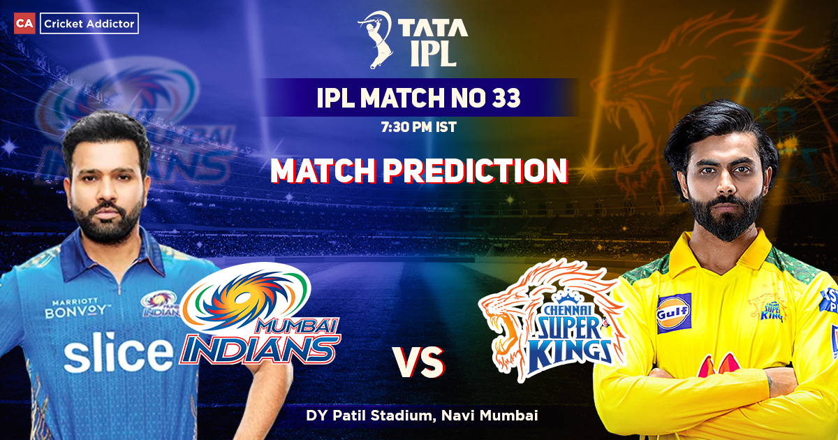 Mumbai Indians vs Chennai Super Kings Match Prediction: Who Will Win Today's IPL Match Between MI And CSK? IPL 2022, Match 33, MI vs CSK