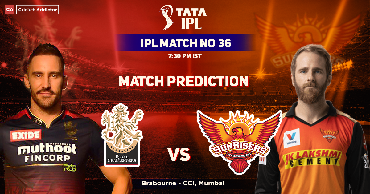 Royal Challengers Bangalore vs SunRisers Hyderabad Match Prediction: Who Will Win The Match Between RCB vs SRH? IPL 2022, Match 36, RCB vs SRH