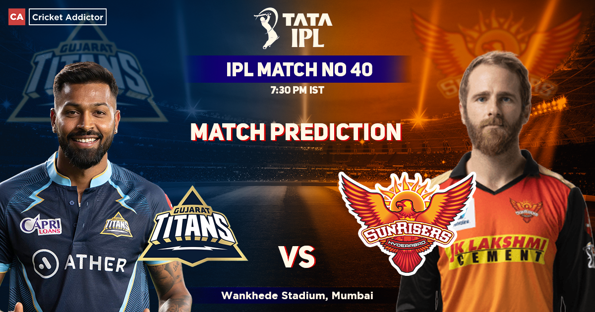 Gujarat Titans vs SunRisers Hyderabad Match Prediction: Who Will Win Today's IPL Match Between GT And SRH? IPL 2022, Match 40, GT vs SRH
