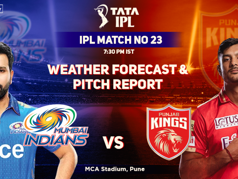 Mumbai Indians vs Punjab Kings Weather Forecast And Pitch Report, IPL 2022, Match 23, MI vs PBKS