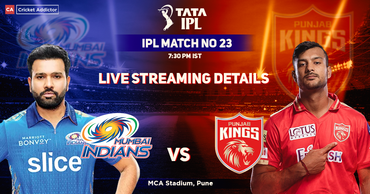Mumbai Indians vs Punjab Kings Live Streaming Details: When And Where To Watch MI vs PBKS Live In Your Country? IPL 2022, Match 23, MI vs PBKS