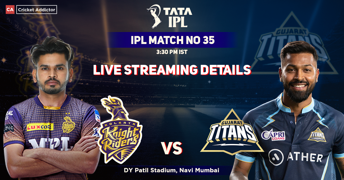 Live Streaming Of KKR Vs GT, IPL 2022: Where To Get, Team News