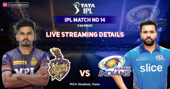 KKR vs MI Live Streaming Details- When And Where To Watch Kolkata Knight Riders vs Mumbai Indians Live In Your Country? IPL 2022 Match 14