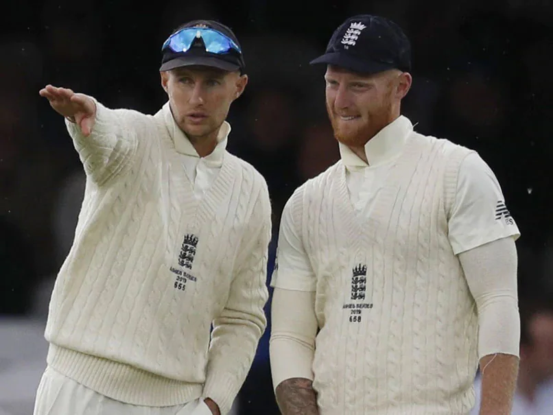 Ben Stokes and Joe Root (Image Credits: Twitter)