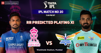 Rajasthan Royals vs Lucknow Super Giants: Rajasthan Royals' Predicted Playing XI Against Lucknow Super Giants, IPL 2022, Match 20 RR vs LSG