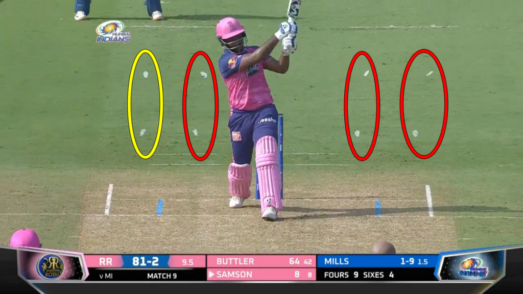 MI vs RR: Explained - What Are These Markings Behind The Stumps