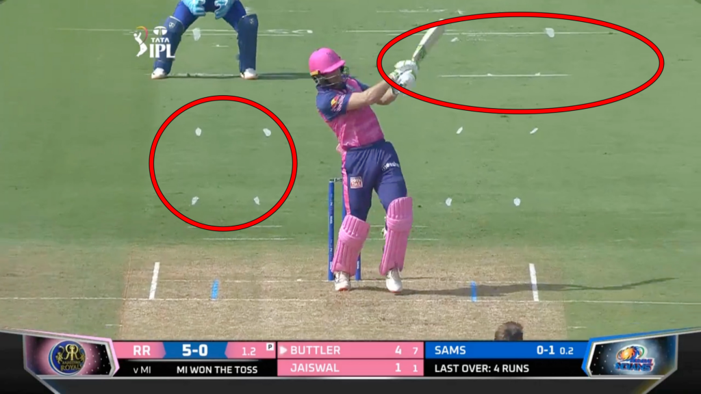 MI vs RR: Explained - What Are These Markings Behind The Stumps