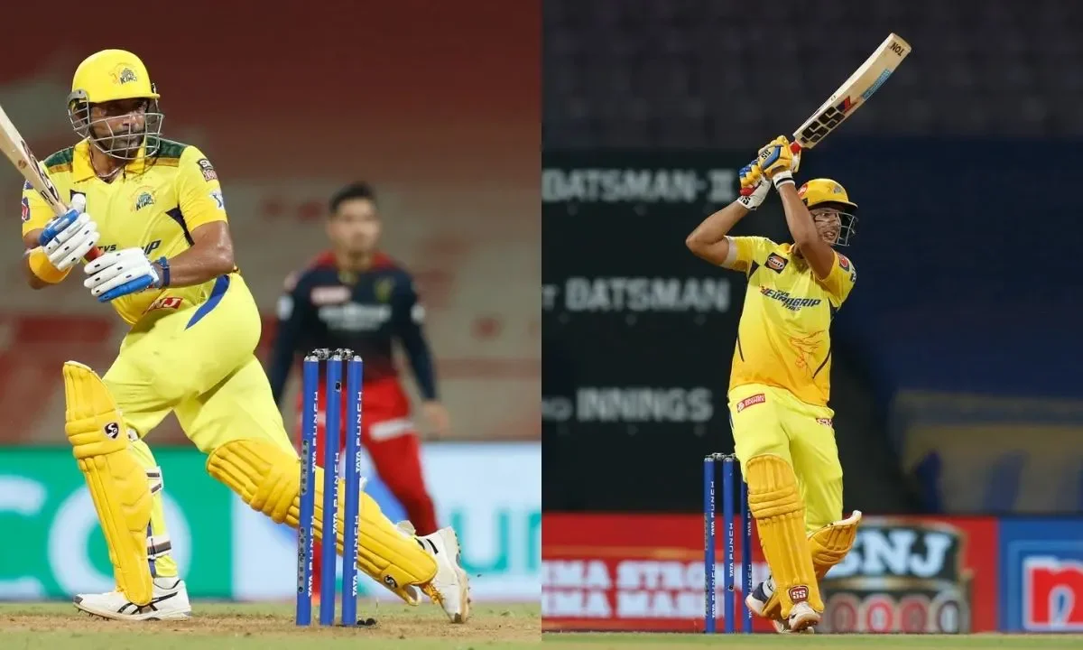 Robin Uthappa and Shivam Dube