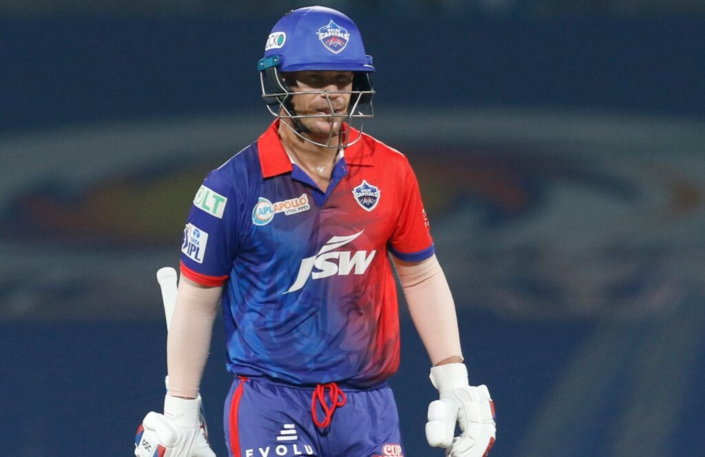 David Warner, KKR vs DC