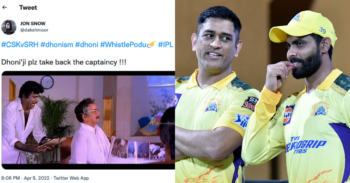 CSK vs SRH: Fans On Twitter Demand MS Dhoni To Return As Captain After CSK's 4th Consecutive Loss