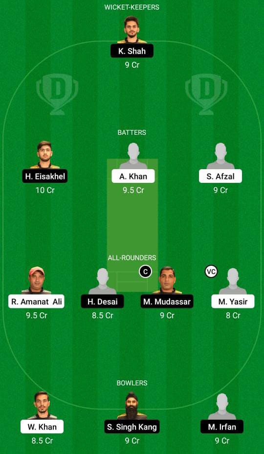 एफडीडी बनाम सैक ड्रीम11 प्रेडिक्शन फैंटेसी क्रिकेट टिप्स ड्रीम11 टीम शारजाह रमजान टी20 लीग 