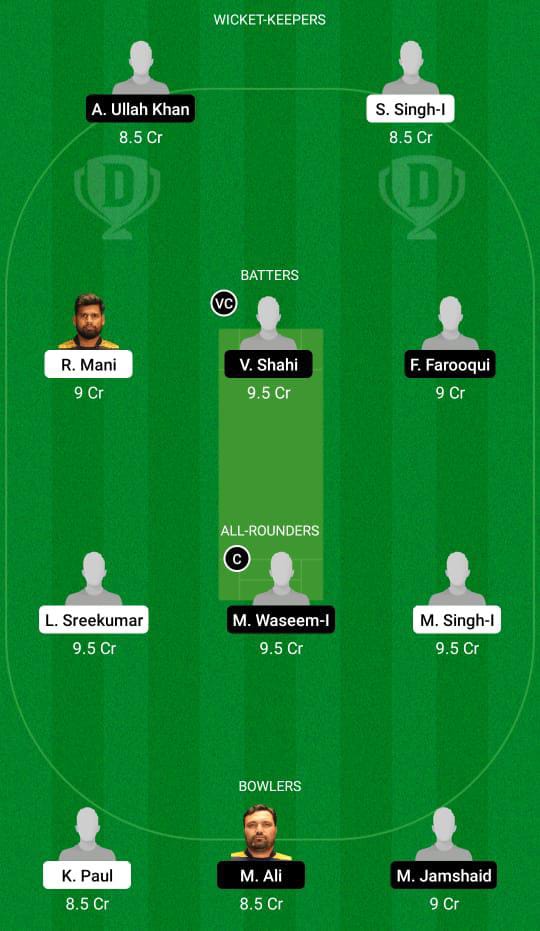 COL vs VEN Dream11 Prediction Fantasy Cricket Tips Dream11 Team Sharjah Ramadan T10 League 