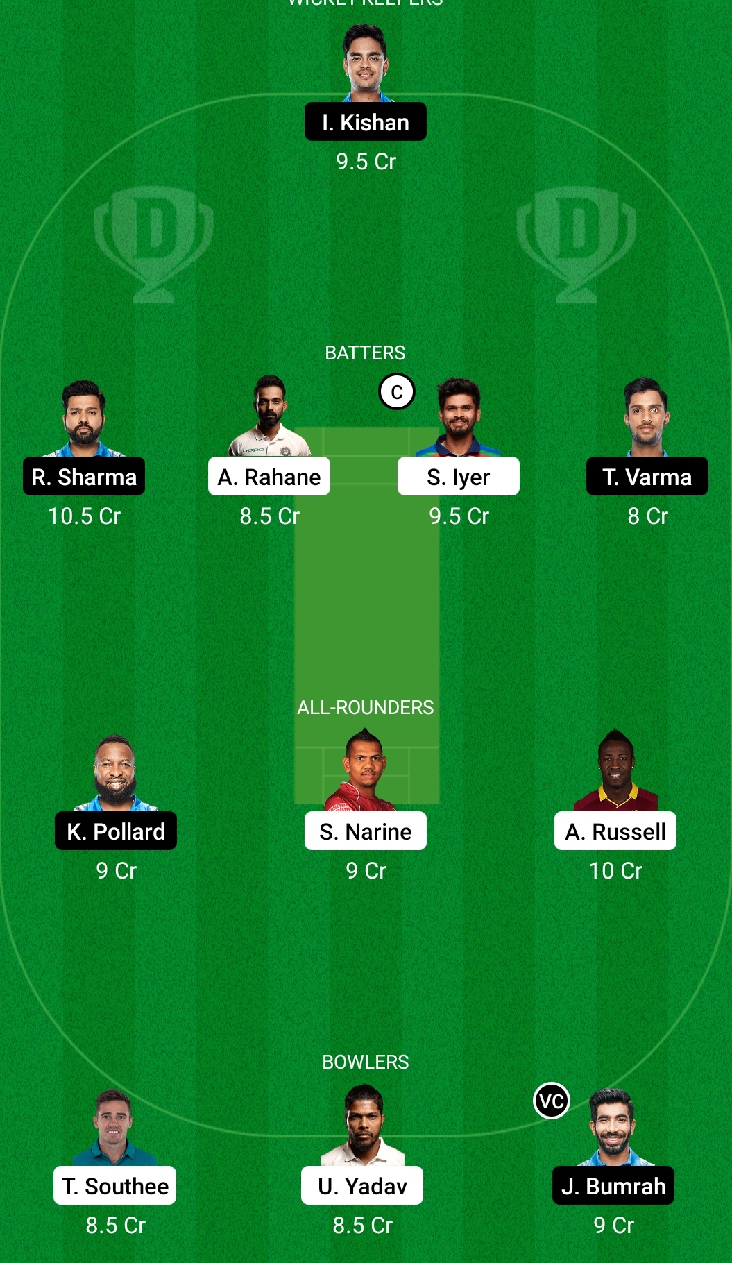 Kolkata Knight Riders vs Mumbai Indians Dream11 Prediction Fantasy Cricket Tips Dream11 Team Tata IPL 2022 