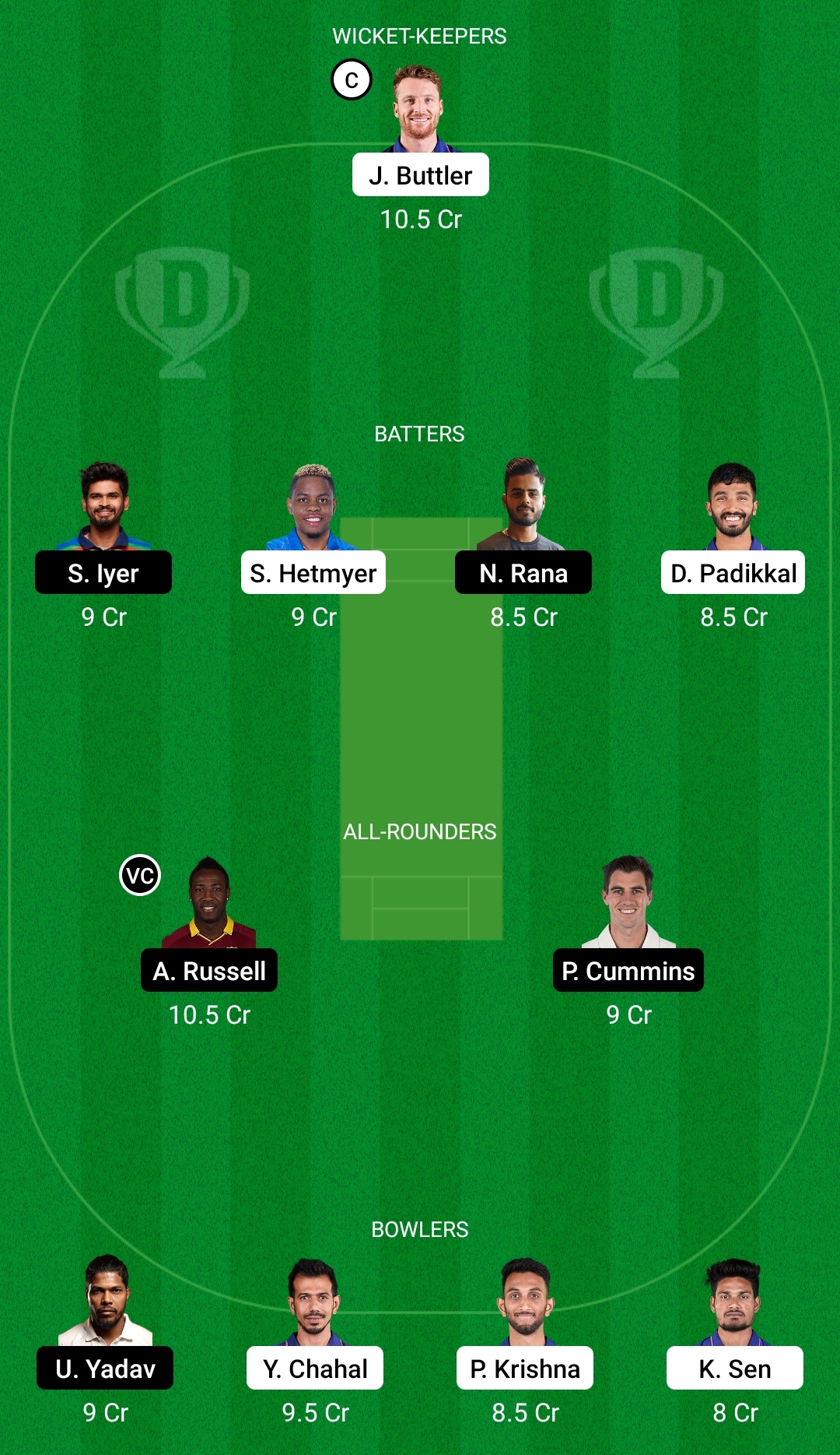 RR vs KKR Dream11 Prediction Fantasy Cricket Tips Dream11 Team Tata IPL 2022 