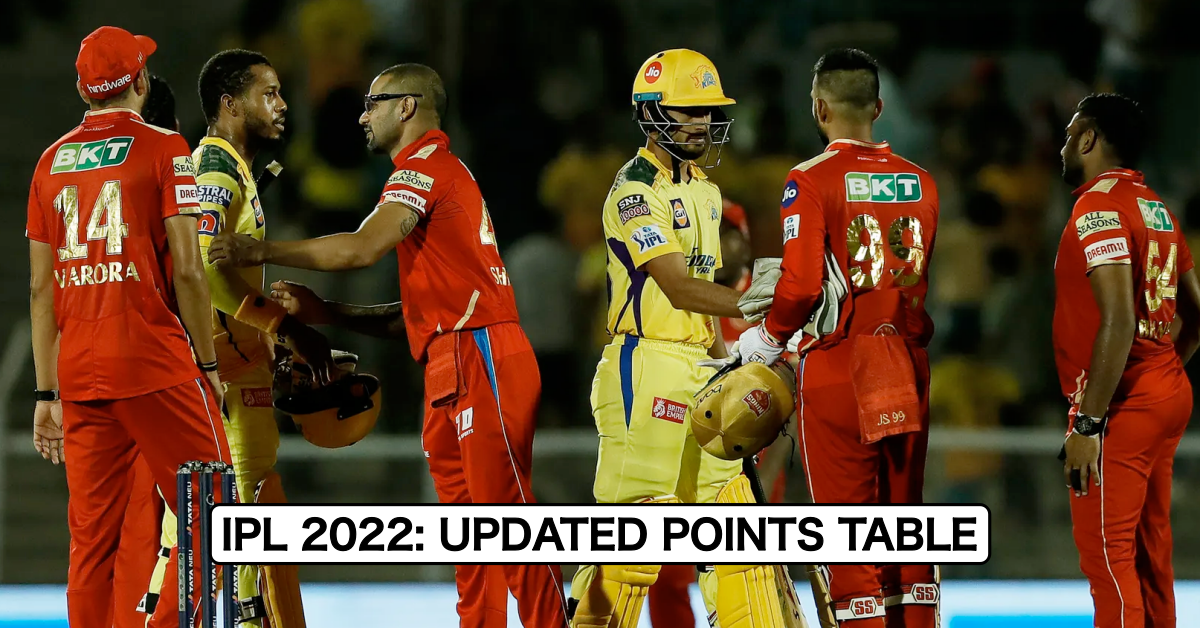 IPL 2022: Updated Points Table, Orange Cap And Purple Cap After Match 11 CSK vs PBKS