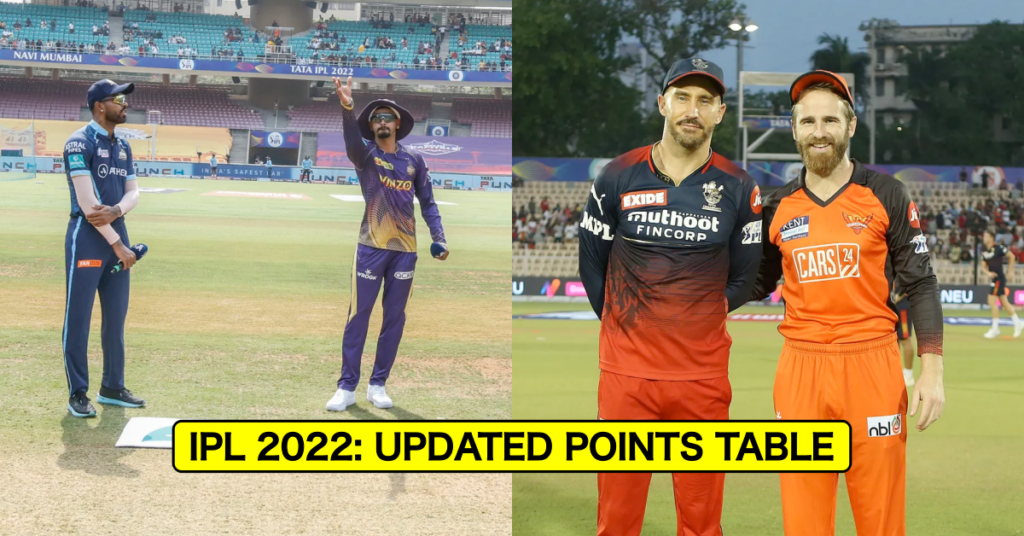 IPL 2022 Updated Points Table, Orange Cap And Purple Cap After KKR vs