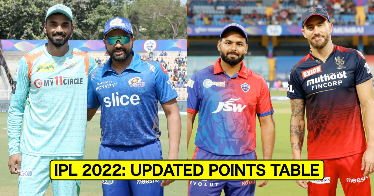 IPL 2022: Updated Points Table, Orange Cap And Purple Cap After MI vs LSG & DC vs RCB