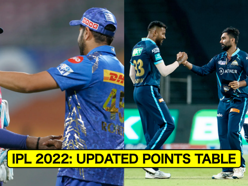 IPL 2022: Updated Points Table, Orange Cap And Purple Cap After MI vs RR & GT vs DC